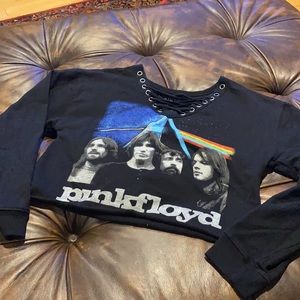 Pink Floyd crop top